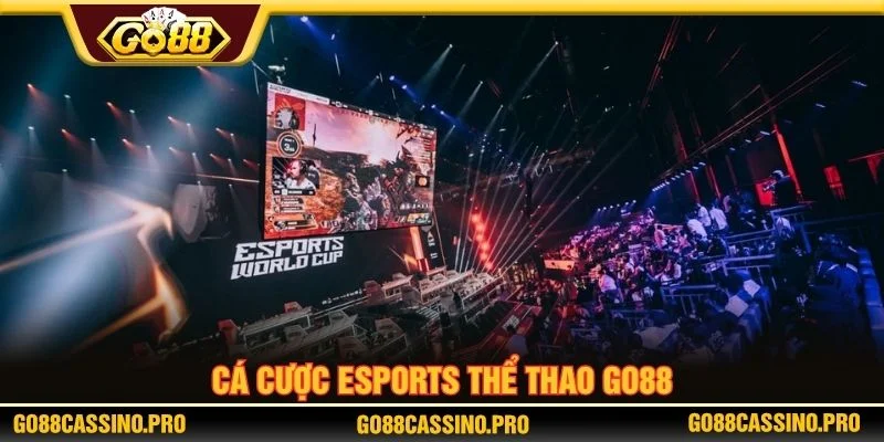 Bạn có thể tham gia cá cược Esports tại GO88