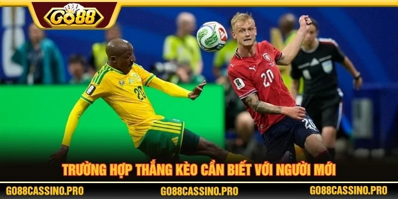 Trường hợp thắng kèo cần biết với người mới